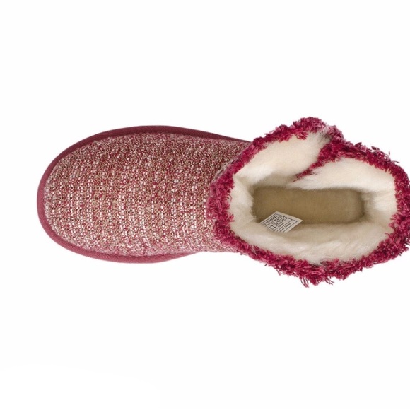 Ugg Australia Women's Mini Bailey Button Fancy Boots Size 7 - Picture 5 of 11